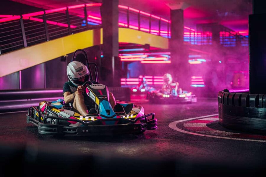 Gokart experience at Woop! karting - the fastest attraction - Registration, equipment, and safety briefing