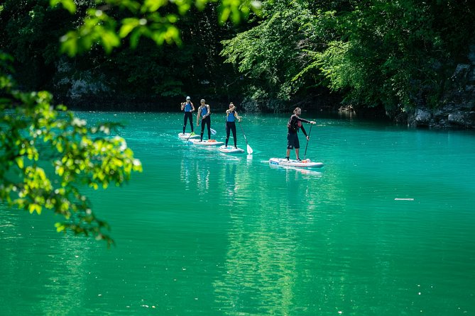 Half-Day Private SUP along Soca River - Entering the Soča’s Peaceful Gorges
