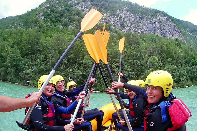 Half Day Rafting On Soca River - Getting ready for the 8-kilometer run