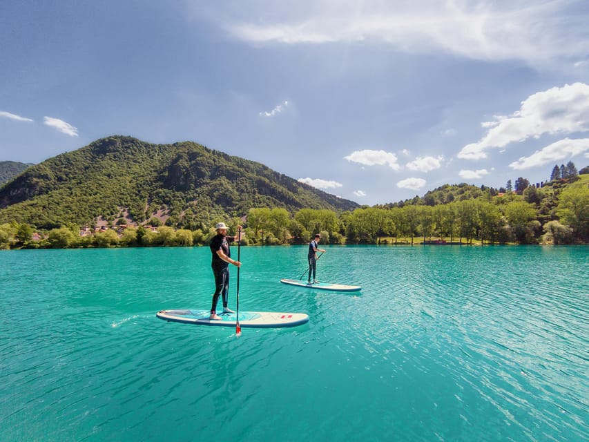 Half Day Stand-up Paddle Boarding on the Soča River - From Kot 12 to the Soča region
