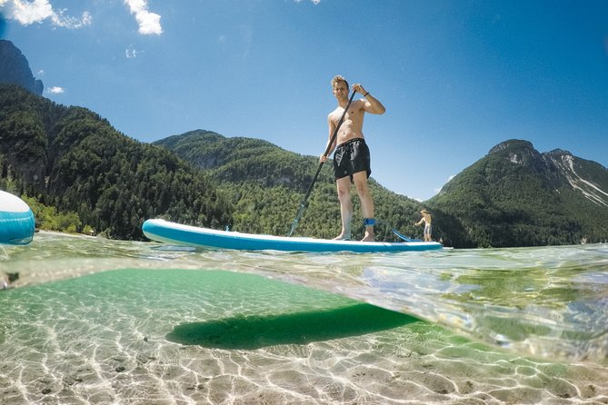 Half Day Stand-up Paddle Boarding (SUP) trip on Lake Predil - Why Lake Predil makes a good SUP setting