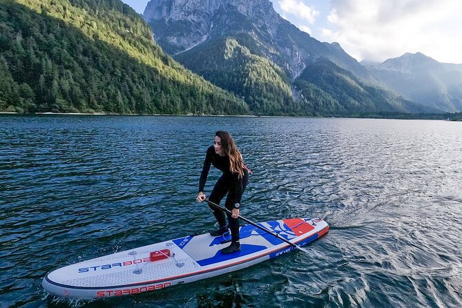 Half-Day Stand-Up Paddleboarding on Lake Predil - Paddling Around the Lake, With Plenty of Breaks