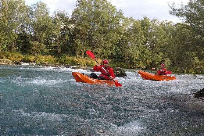 Kayaking in Bled - A proper beginner lesson before the first rapid