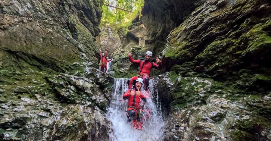 Lake Bled: Canyoning Adventure with Free Footage - From Bled pickup to the canyon entrance
