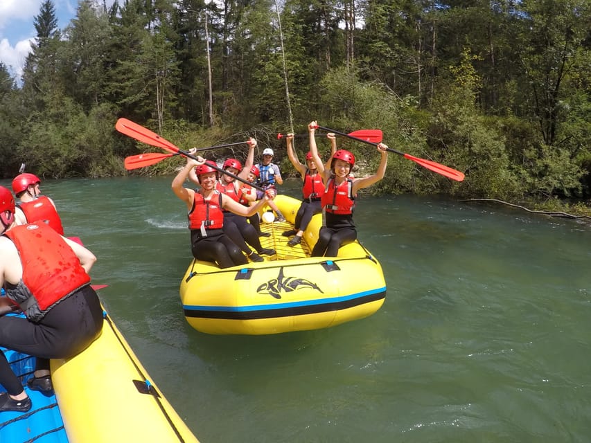 Lake Bled: Canyoning and Rafting Tour with Photos and Videos - The rafting section: clean rivers and modest excitement