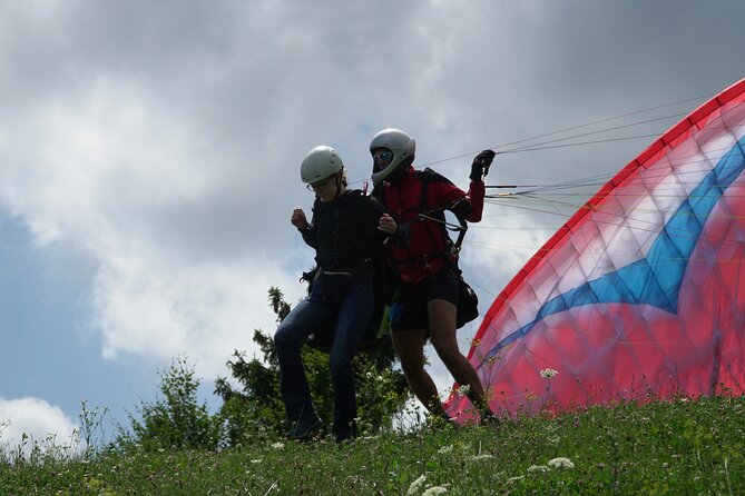 Lake Bled Tandem Paragliding - From Bled to the hilltop takeoff point