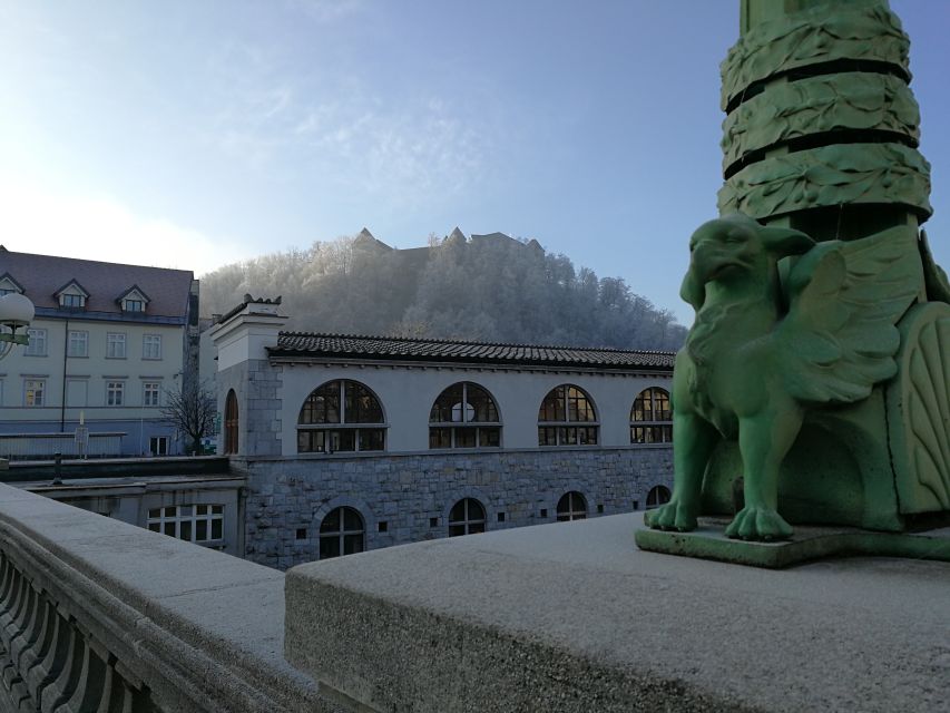 Ljubljana and Ljubljana Castle Sightseeing Tour - The National and University Library in ten minutes