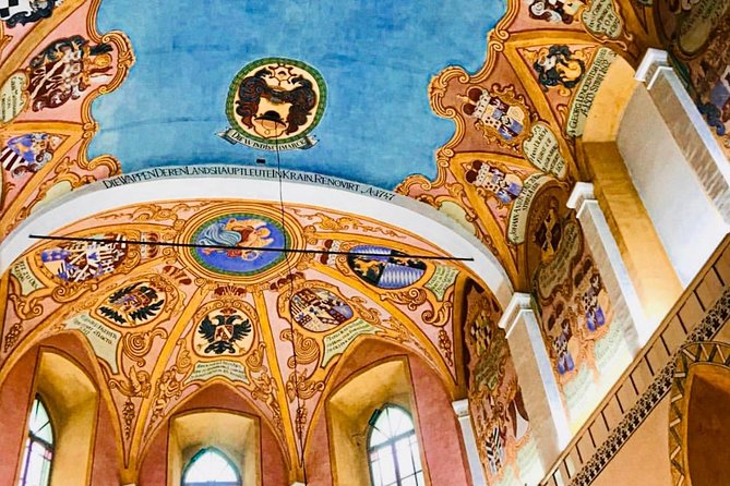 Ljubljana boat cruise and walking tour - Dragon Bridge and the river route