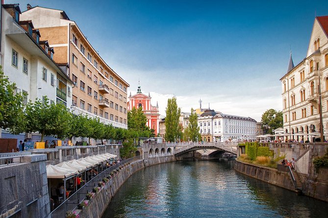Ljubljana Capital of Slovenia from Koper - Ljubljana Old Town, where the river does the guiding