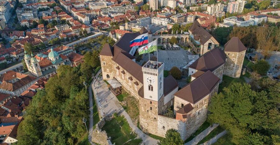 Ljubljana: Castle Entry Ticket with Optional Funicular Ride - The castle grounds and medieval setting