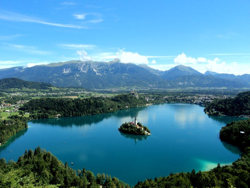 Ljubljana: Savica Waterfall, Lake Bohinj, and Lake Bled Tour - A local lunch with jota, sausage, and strudel
