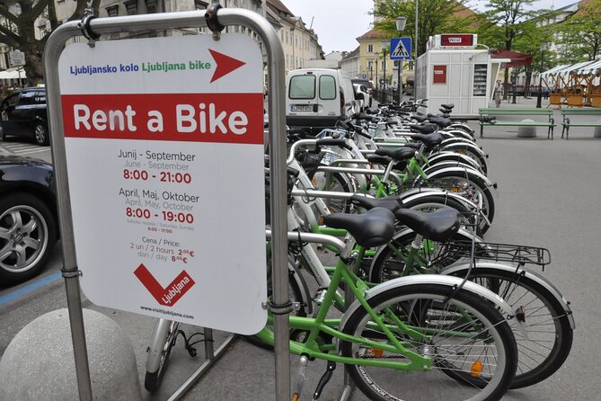 Ljubljana Small Group Bike Tour - On and Off the Beaten Track - Roman Ljubljana and the National Library