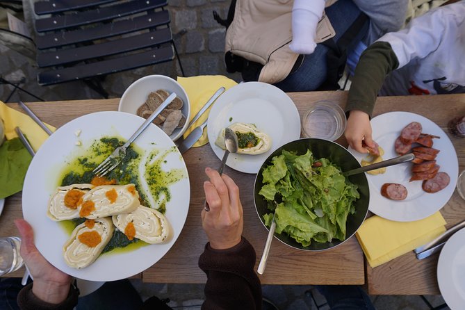 Ljubljana Small Group Food Walking Tour - Triple Bridge and the first taste of the city