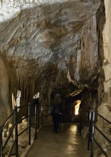 Ljubljana to Postojna Cave,Predjama Castle and Postojna park - Entering the 24.34-kilometre Postojna Cave system