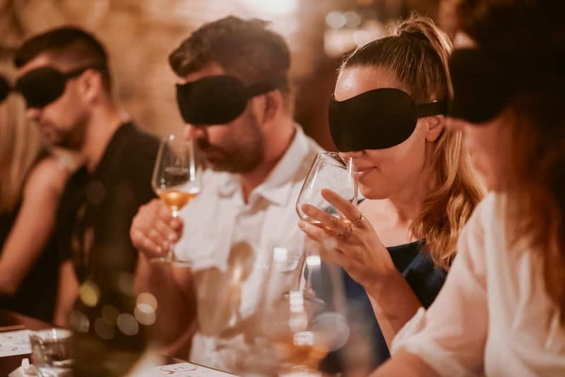Ljubljana: Wine Tasting Experience with Appetizers - Entering the 300-year-old wine cellar