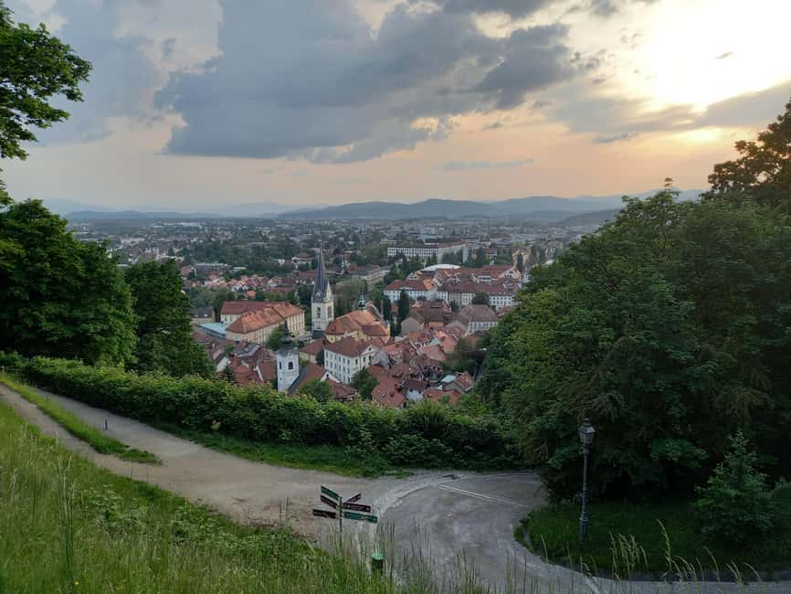 Ljubljana wonderful castle on foot and new places :) - Ljubljana Castle and the reward at the top