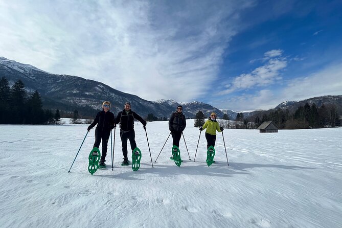 Magical Snowshoeing in Bohinj valley - The private group format and beginner appeal