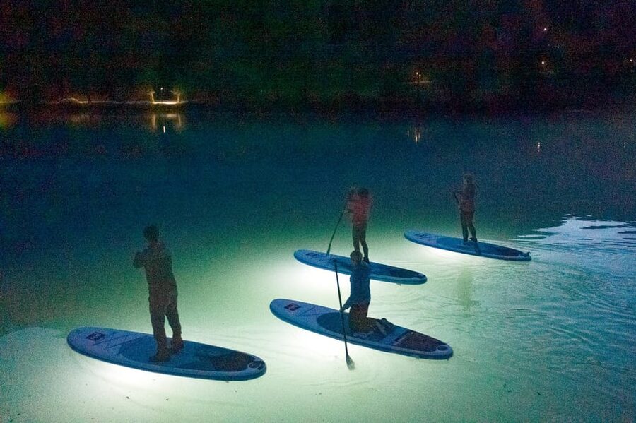 Most na Soci Evening SUP Excursion from Bovec - The illuminated paddle toward Idrijščica Canyon