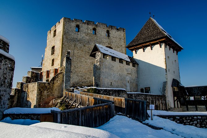 Old Castle of Celje - Reaching Celje Castle through the wooded path