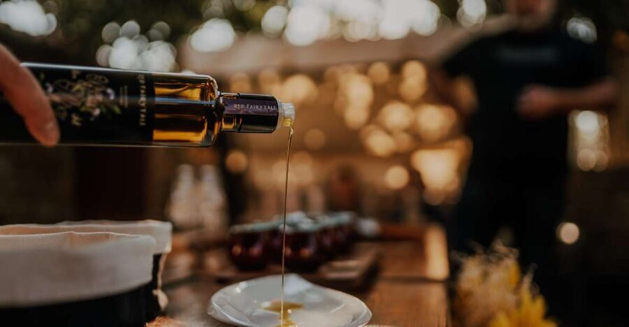 Olive Oil Tasting a Journey of Flavors and Aromas - Walking into the olive grove