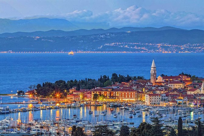 Piran and Panoramic Slovenian Coast from Koper - Portorož, the coast’s resort change of pace
