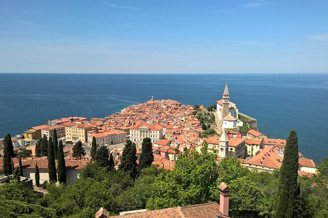 Piran and Portoroz Pearls of the Slovenian Adriatic Coast Half Day Trip from Ljubljana - The Church of St. George and the Gulf of Trieste