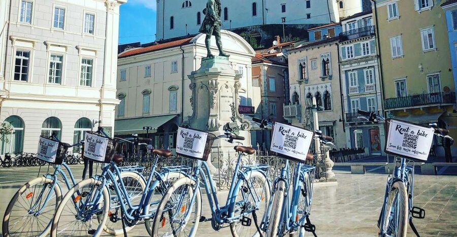 Piran: Bike Rental with Map, Helmet, Water bottle and Lock - Key points to know before you pedal away