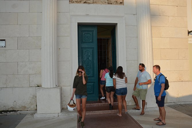 Piran Walking Tour with Local Wine and Food Tasting - A monastery and the old defensive walls