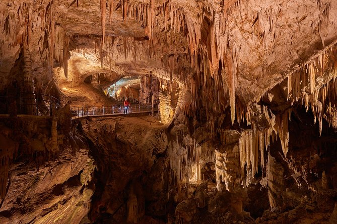 Postojna Cave & Predjama Castle from Koper - Entering Postojna Cave by electric train