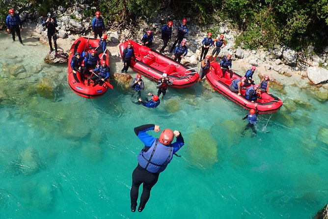 Premium RAFTING on Soca River. Photo service. Families welcome. - How the price of $74.98 works out