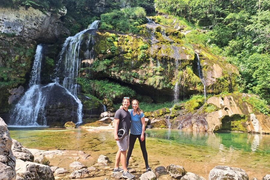 Private E-bike tour Soča valley: The ultimate explorer - The first ride into Bovec takes about 50 minutes