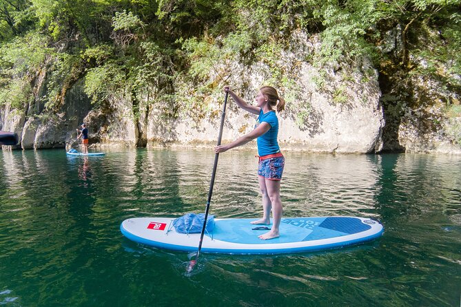 Private Half Day Stand-up Paddle Boarding on the Soča River - The drive from Bovec to Lake Most na Soči