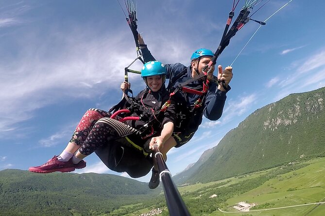 Private Tandem Paragliding in Soča Valley - Seeing the Soča Valley from above