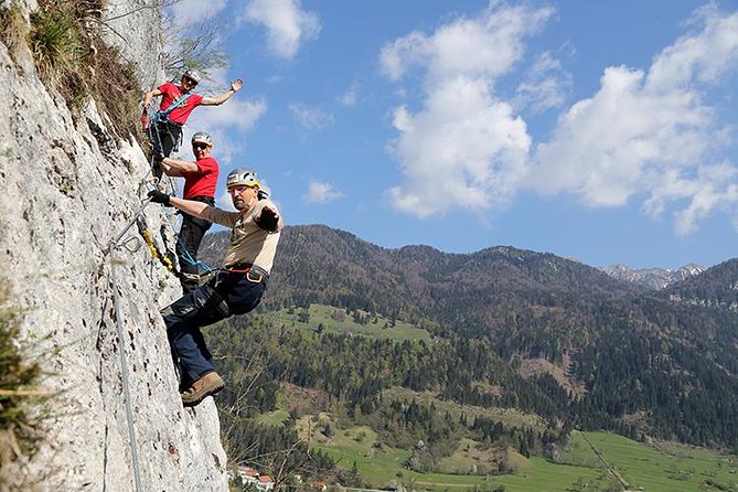 Quick Vertical Attraction - Via Ferrata Mojstrana - The Mojstrana Squirrels route for more effort