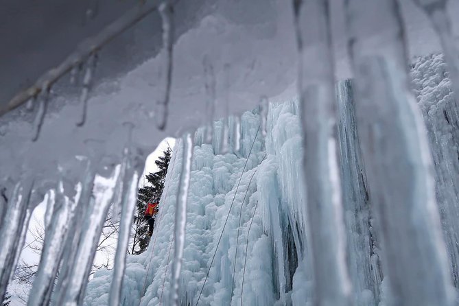 Quick Winter Attraction-ice Climbing In Mlaca Gorge In Mojstrana - What the climbing feels like for a beginner