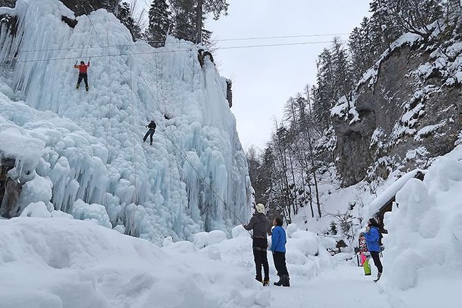 Quick Winter Attraction-ice Climbing In Mlaca Gorge In Mojstrana - The four-hour outing from Bled to the gorge