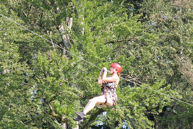 Rafting and zipline in Bled Slovenia - Getting fitted with the right equipment