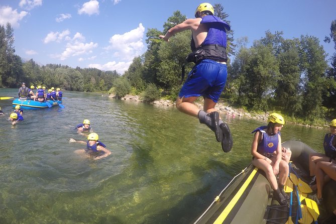 Rafting and zipline in Bled Slovenia - The guide makes the difference