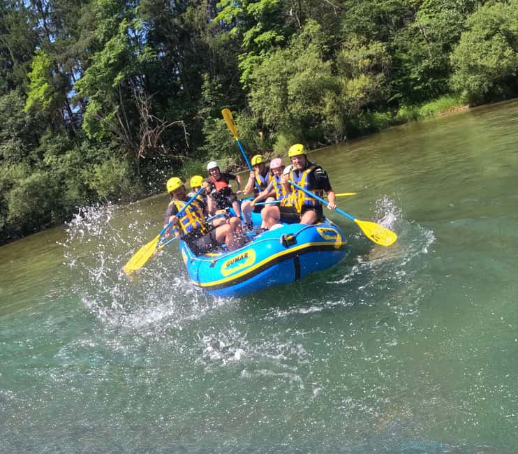 Rafting on Sava River - Starting at Tinaraft and getting ready