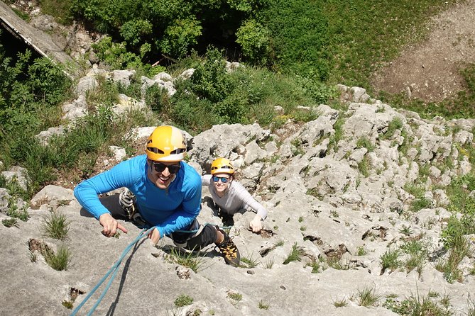 Rock Climbing near Lake Bled - The guide makes the difference