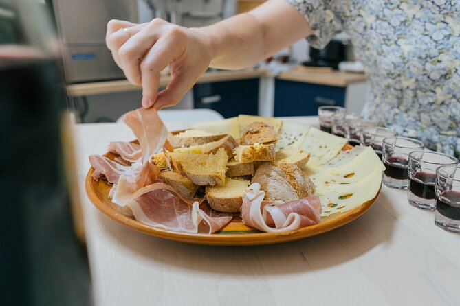 sLOVEnian Strukelj Traditional Cooking Class - Preparing the štrukelj with Luka’s guidance