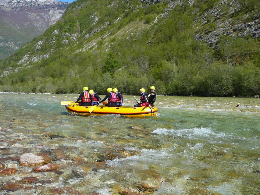 Soča River: Family Rafting Adventure, with Photos - About 1.5 hours of easy rafting