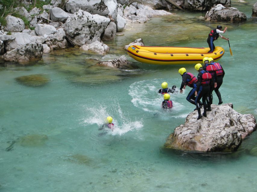 Soča River: Family Rafting Adventure, with Photos - Emerald pools and swimming breaks