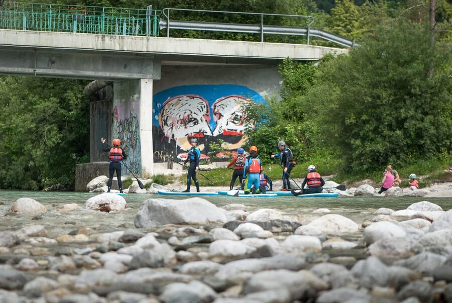 Soča Whitewater Stand-up Paddle Board: Small Group Adventure - The guide makes a real difference