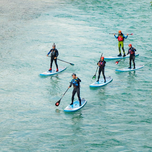 Soča Whitewater Stand-up Paddle Board: Small Group Adventure - Starting at Kot 12 in central Bovec