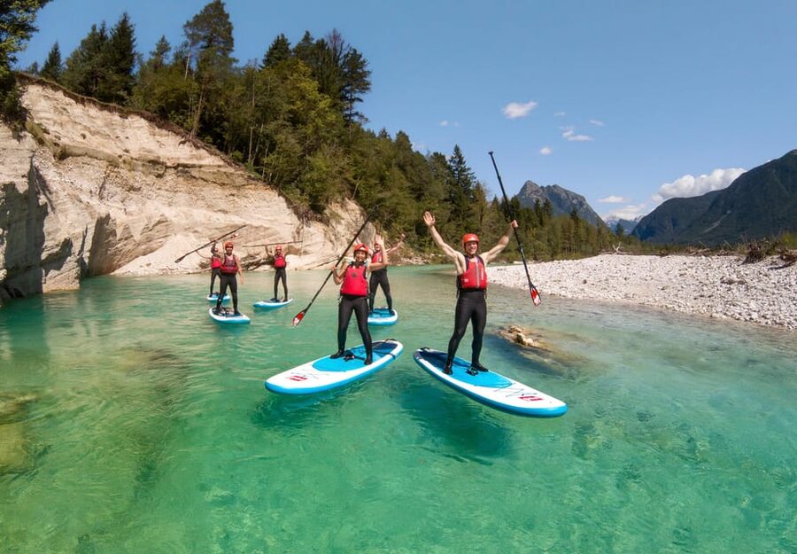 Soča Whitewater Stand-up Paddle Board: Small Group Adventure - Seventy minutes on the Soča River