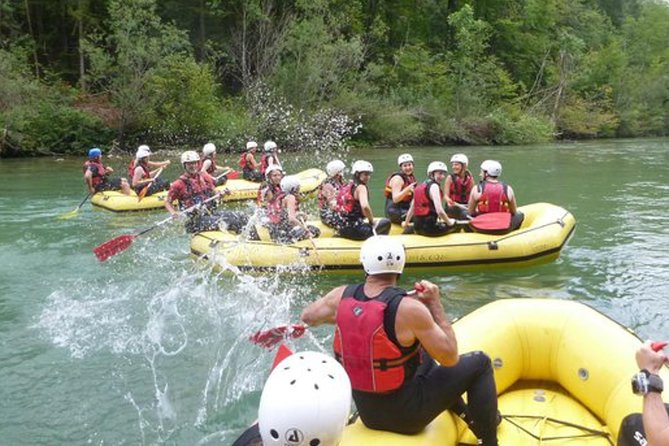 The best Rafting on Sava river in Bled - Starting at Mamut Slovenia in central Bled