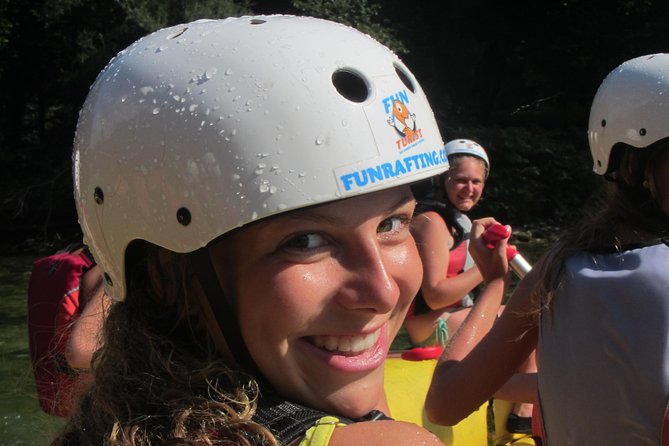 White Water Rafting in Bled - Starting at Camping Sobec and sorting out the pickup