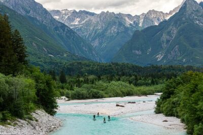 Whitewater Paddle Boarding on Soca River