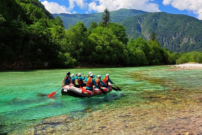Whitewater Rafting on the Soča River in Bovec, Slovenia - What the $83.48 price includes